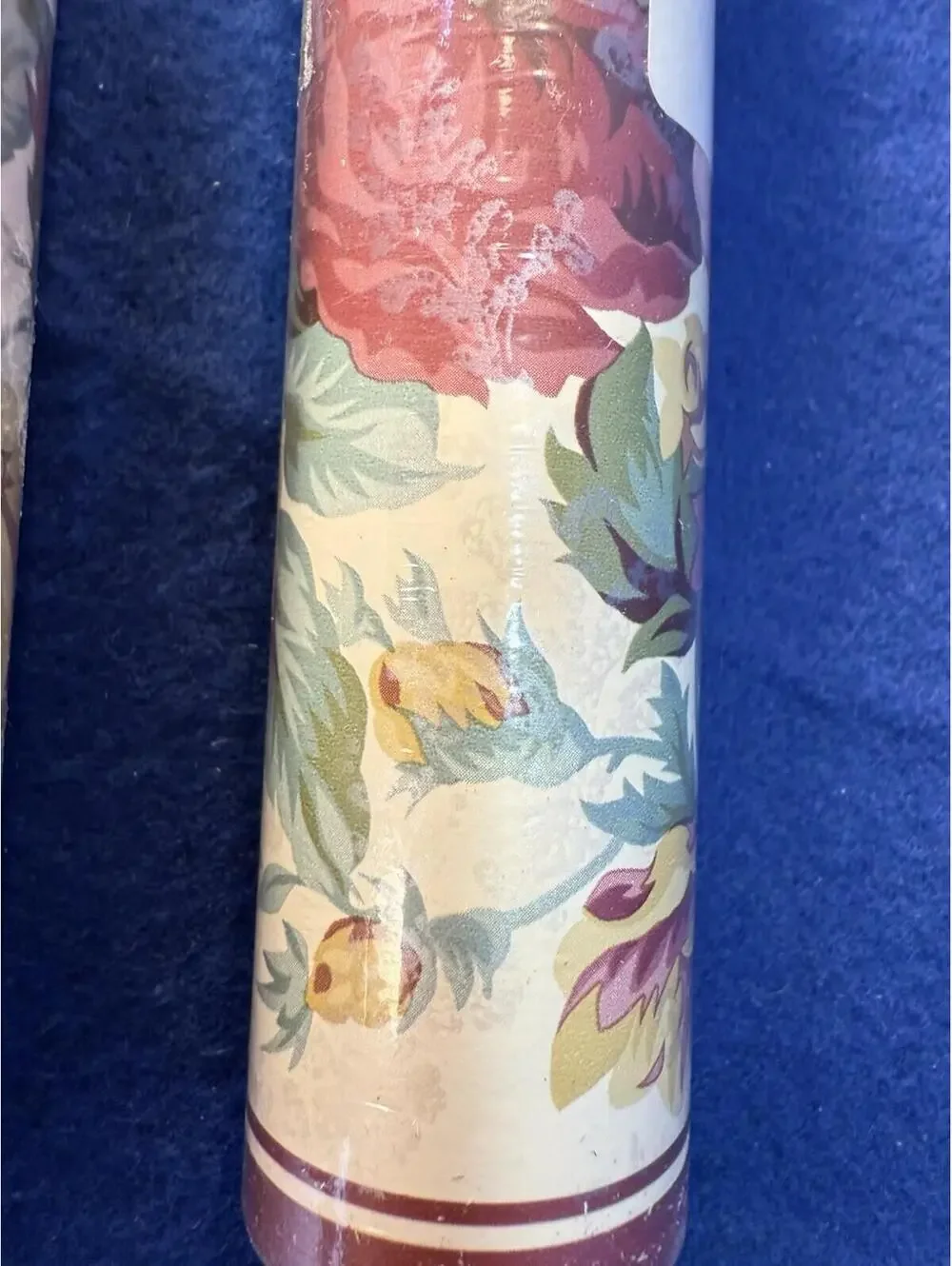 3 Rolls JCPenney ENGLISH ROSE-Rose Wallpaper Border 5 Yards Each Vintage Floral